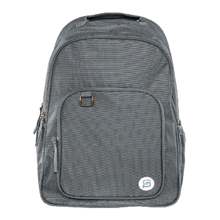 Sydney Paige X Bazic Products RALEIGH Backpack, 18in., Gray 1114